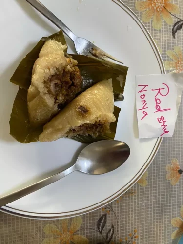 10 Pcs Traditional Nyonya Rice Dumpling 粽子 Bak Zhang (3 Free Sample Packs) photo review